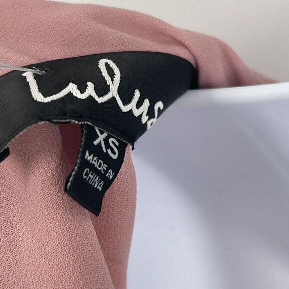Lulu's Groove Thing Cut Out Sleeveless Mini Swing Dress Mauve 56-31LHD NWT - Picture 5 of 7